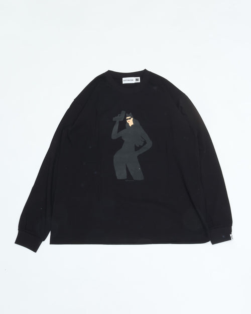 COTTON PAN Cat GOAT BLACK