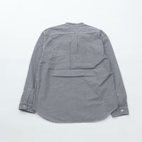 RINEN / 80/2ダウンプルーフ スタンドカラーシャツ  81.ギンガム