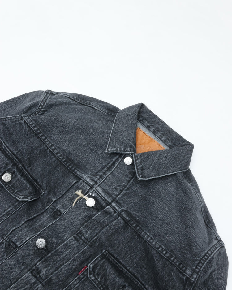 REMI RELIEF 13oz 1954XX DENIM 2nd JKT（USED BLACK） RN31393072