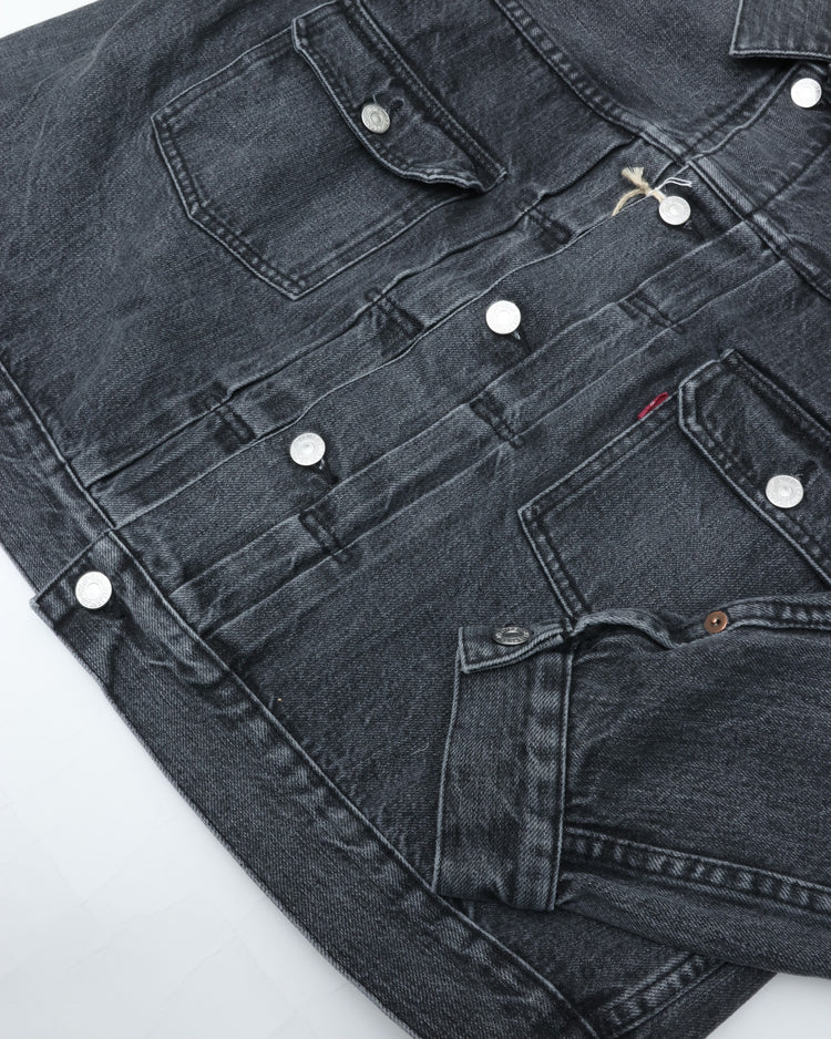 REMI RELIEF 13oz 1954XX DENIM 2nd JKT（USED BLACK） RN31393072
