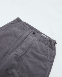 Ordinary fits  CORDUROY FATIGUE PANTS PT023 GRAY