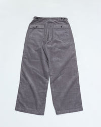 Ordinary fits  CORDUROY FATIGUE PANTS PT023 GRAY