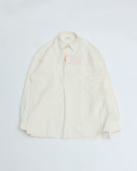 intch. Est Cotton Burberry Pull-over Shirts OFF WHITE