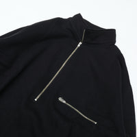 Riprap  H/Z DRILL TOP (COTTON FLEECE LINED) RRCS2201 BLACK