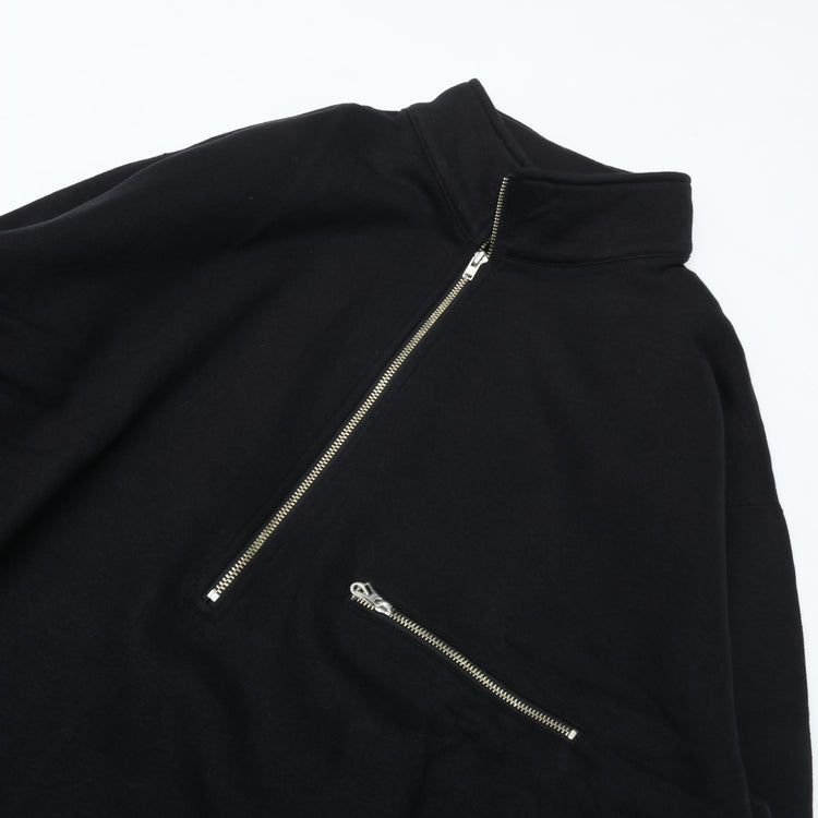 Riprap  H/Z DRILL TOP (COTTON FLEECE LINED) RRCS2201 BLACK