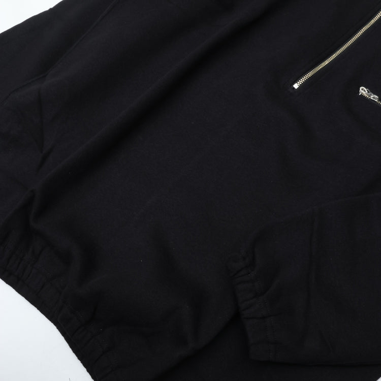 Riprap  H/Z DRILL TOP (COTTON FLEECE LINED) RRCS2201 BLACK