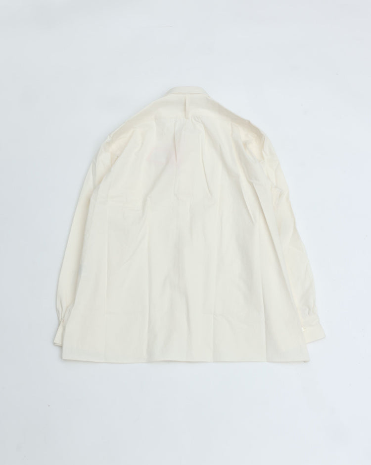 intch. Est Cotton Burberry Pull-over Shirts OFF WHITE