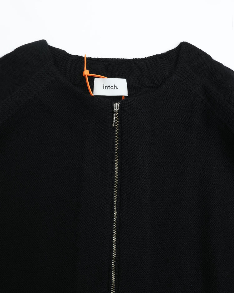 intch.  Bron Wool Zip Cardigan