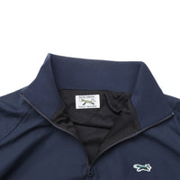 SUNNY SPORTS  /PENNEY'S /  THE FOX 1/4 ZIP GOLF JACKET NAVY