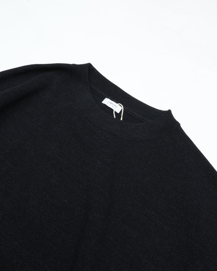 crepuscule  Co/Wo Moss Stitch P/O  2603-001 BLACK