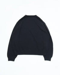 crepuscule  Co/Wo Moss Stitch P/O  2603-001 BLACK