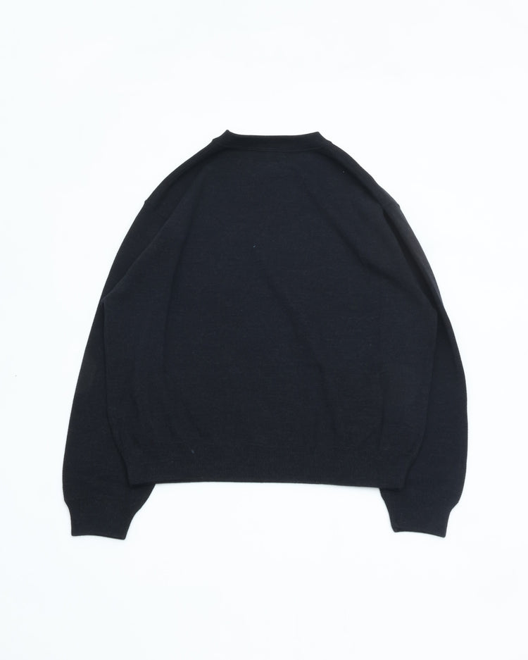 crepuscule  Co/Wo Moss Stitch P/O  2603-001 BLACK