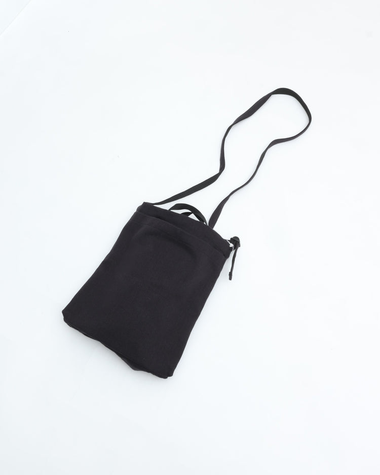 ERA. HOMMA HERRINGBONE US HELMET BAG HALF K040H BLACK