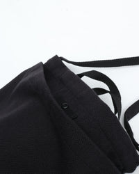 ERA. HOMMA HERRINGBONE US HELMET BAG HALF K040H BLACK
