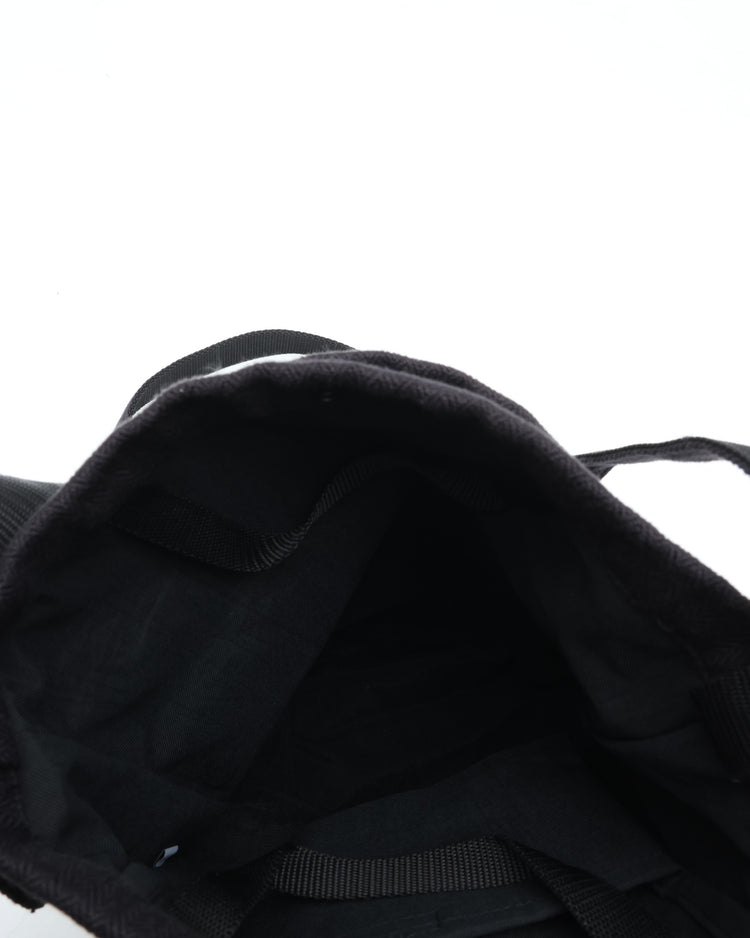 ERA. HOMMA HERRINGBONE US HELMET BAG HALF K040H BLACK