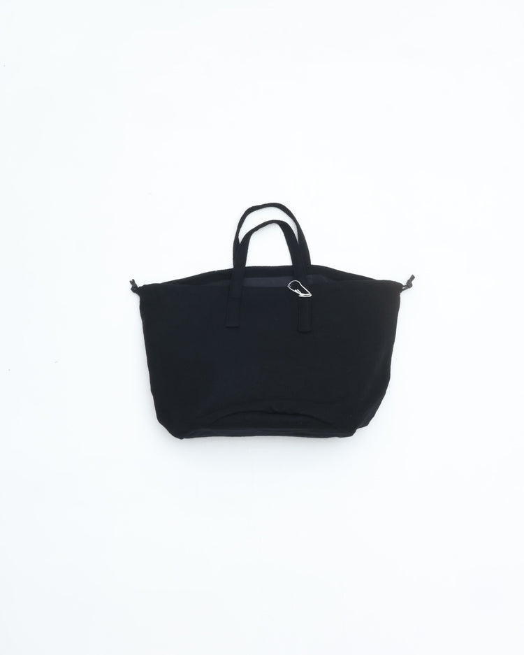ERA. SHUKUJU WOOL HELMET BAG K010W BLACK