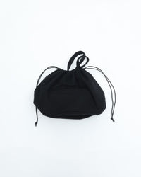 ERA. SHUKUJU WOOL HELMET BAG K010W BLACK