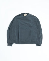 REMI RELIEF ダブルSP加工裏毛クルー(無地)