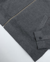 crepuscule  Co/Wo Moss Stitch Zip Blouson 2603-003 M.GRAY