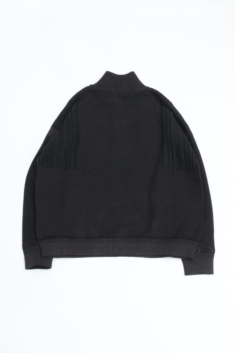 YASHIKI  Fuyushigure Half Zip Knit （冬時雨）