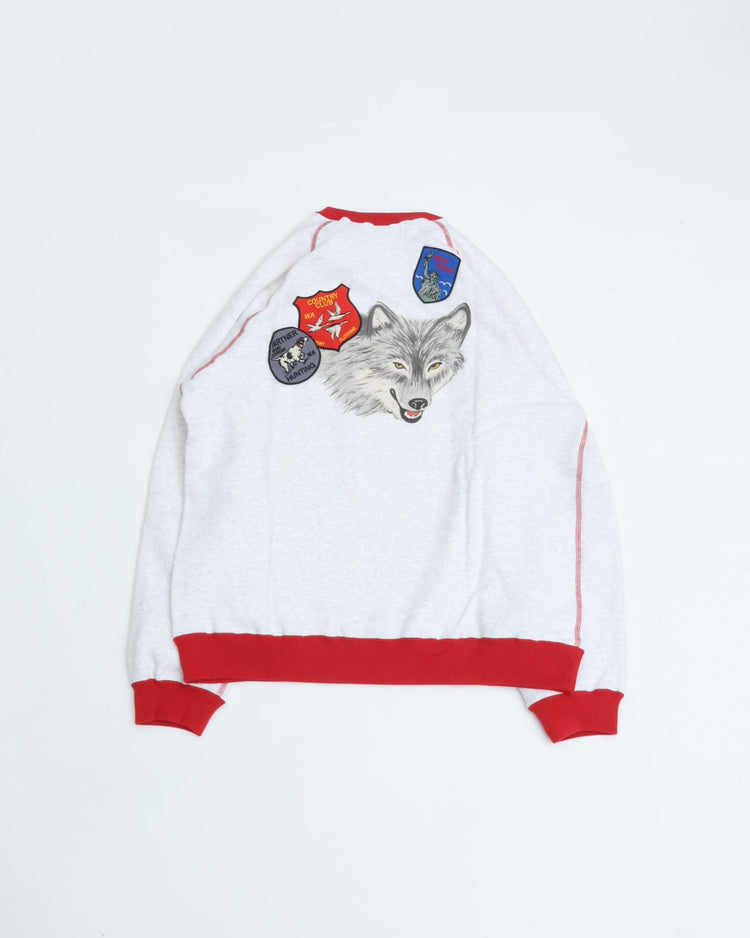 Work of Art Kendai    Raglan Sweat Pullover L.GREY