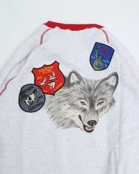 Work of Art Kendai    Raglan Sweat Pullover L.GREY