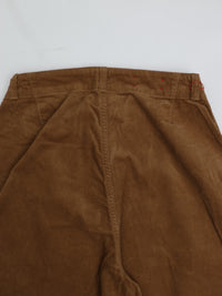 MEYAME / CORDUROY SIDE LINE WIDE PANTS BROWN