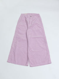 MEYAME / CORDUROY SIDE LINE WIDE PANTS PINK