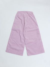 MEYAME / CORDUROY SIDE LINE WIDE PANTS PINK