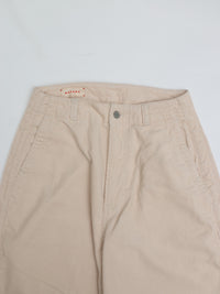 MEYAME / CORDUROY SIDE LINE WIDE PANTS CREAM