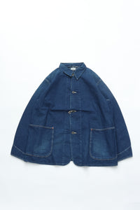 orslow RELAX FIT OXFORD COVERALL BLACK