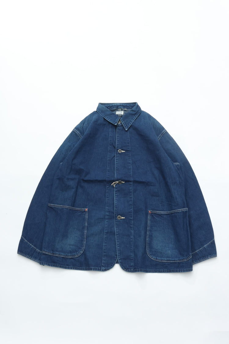 orslow RELAX FIT OXFORD COVERALL BLACK