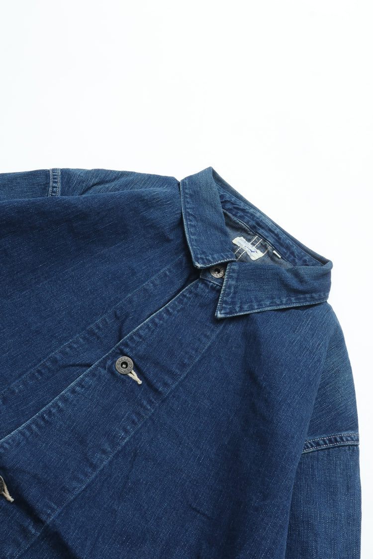 orslow RELAX FIT OXFORD COVERALL BLACK
