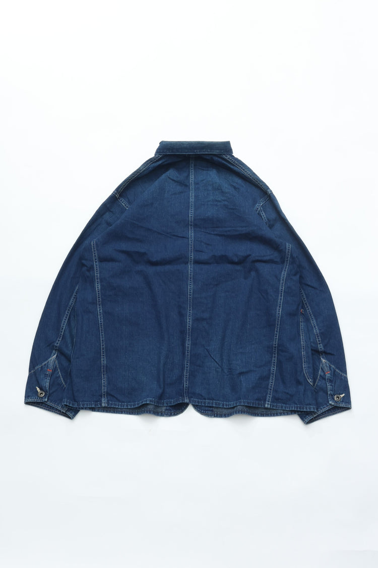 orslow RELAX FIT OXFORD COVERALL BLACK
