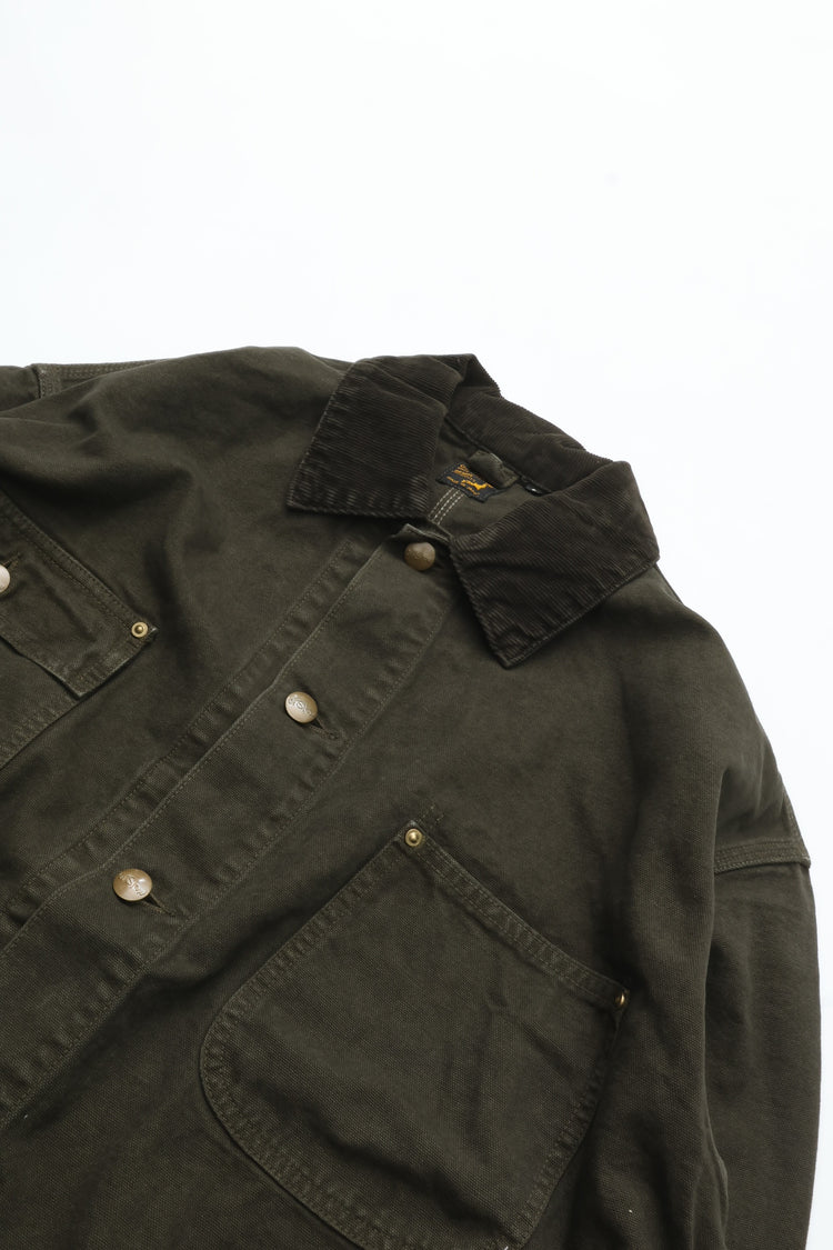 orslow  RELAX FIT OXFORD COVERALL COFFEE BROWN 01-6034-52S
