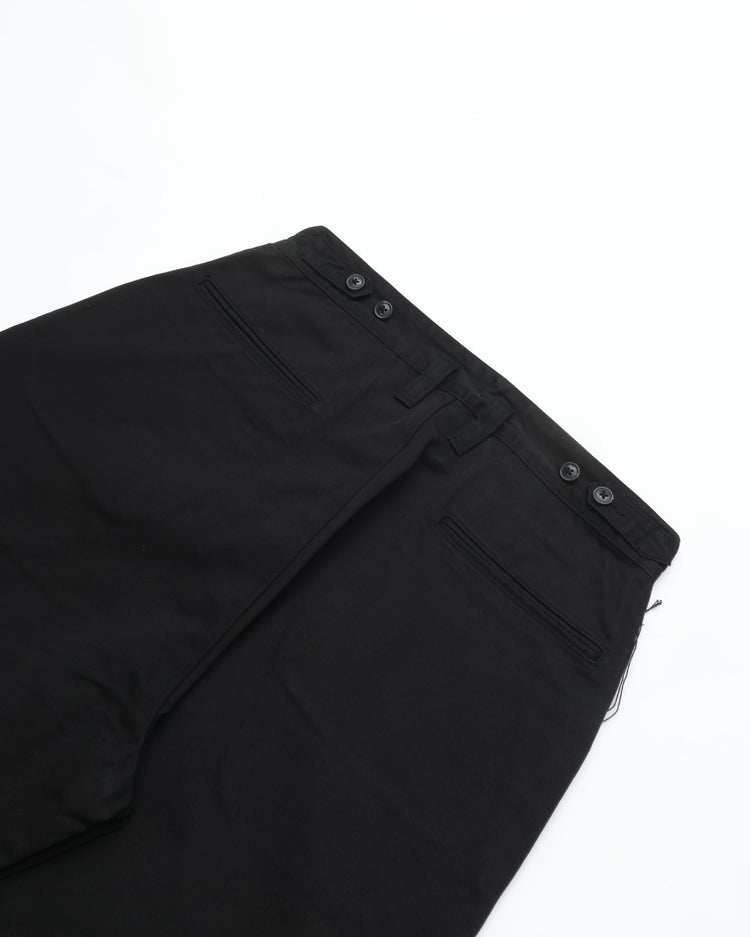 PORTER CLASSIC  GENE KELLY CHINOS BFA-P-009-2039 BLACK