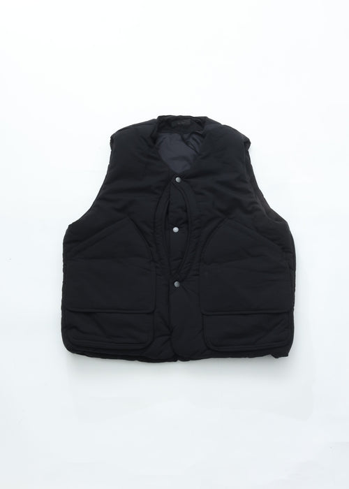 roundabout   8pocket Padded Vest RA26AW-VT01 BLACK