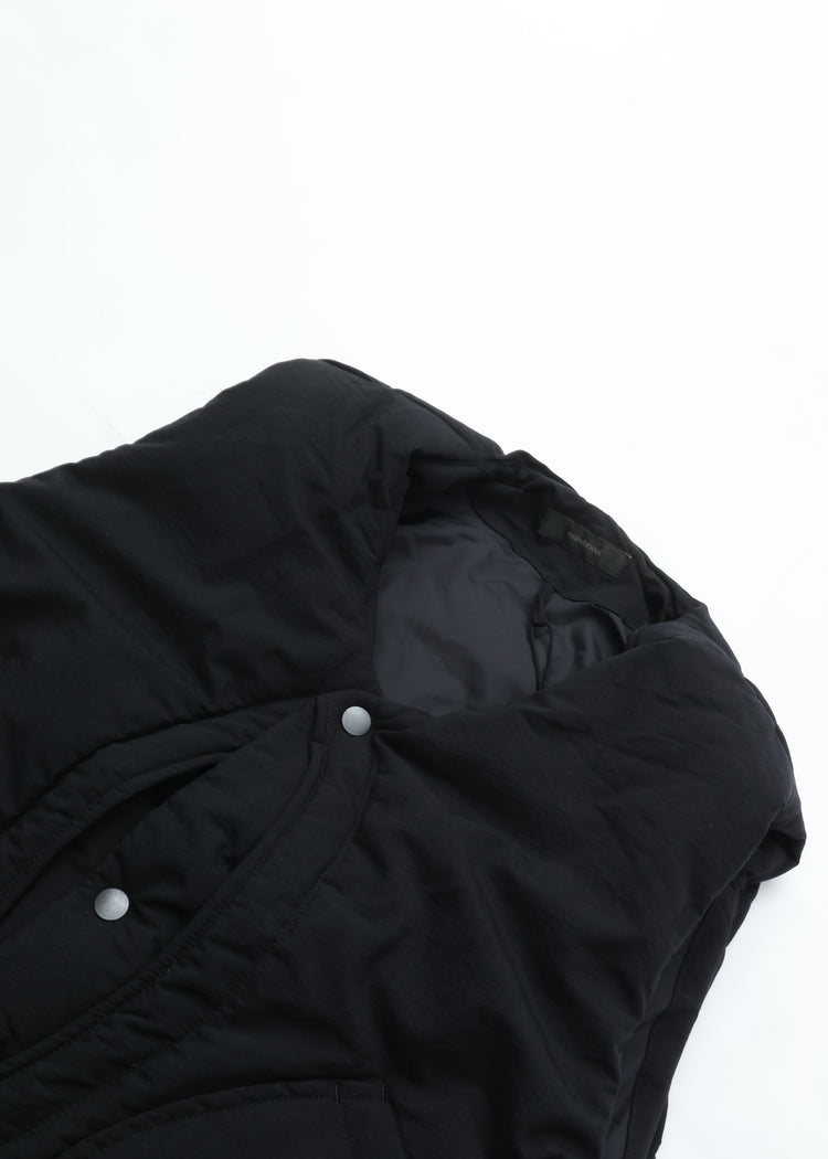 roundabout   8pocket Padded Vest RA26AW-VT01 BLACK