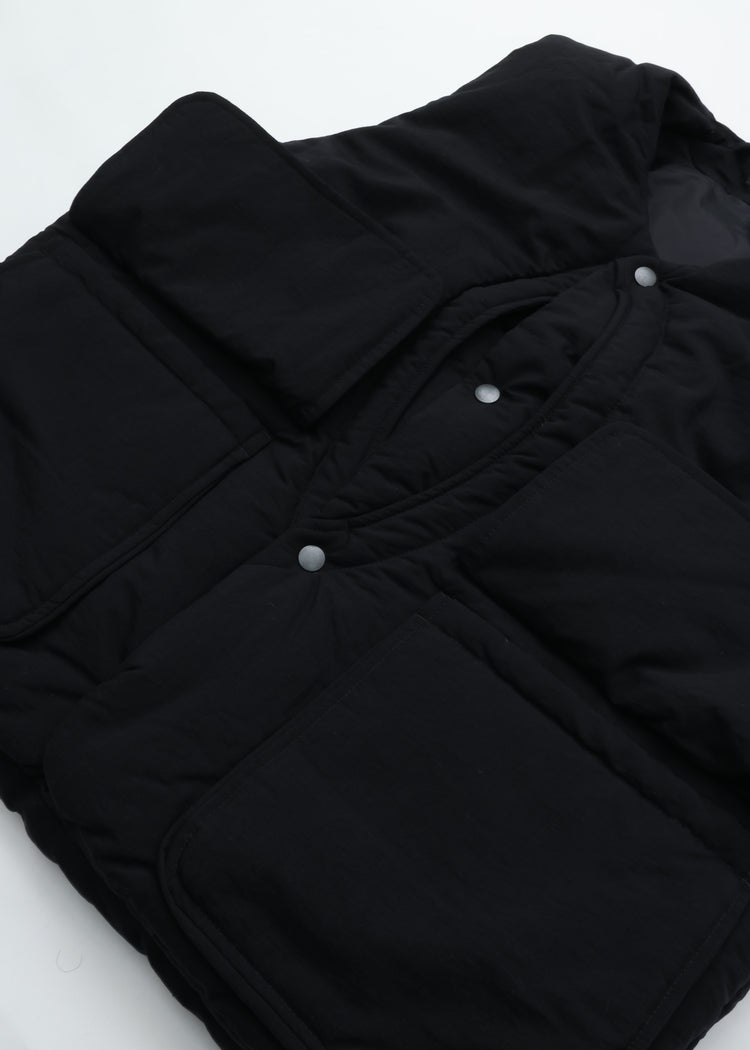 roundabout   8pocket Padded Vest RA26AW-VT01 BLACK