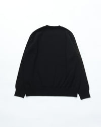 Yonetomi / EX FINE WOOL RIB KNIT BLOUSON BLACK