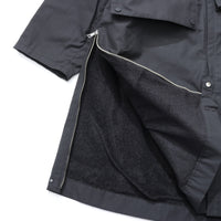 HAVERSACK / オイルクロス ラグランコート BLACK