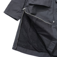 HAVERSACK / オイルクロス ラグランコート BLACK