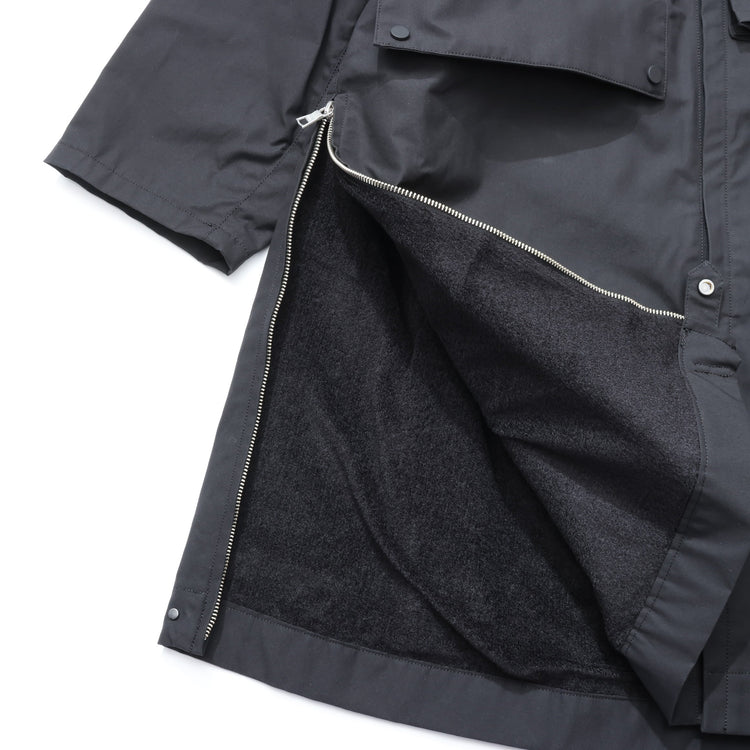 HAVERSACK / オイルクロス ラグランコート BLACK