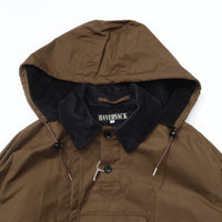 HAVERSACK / Oilcloth Raglan Coat BROWN