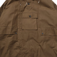 HAVERSACK / Oilcloth Raglan Coat BROWN