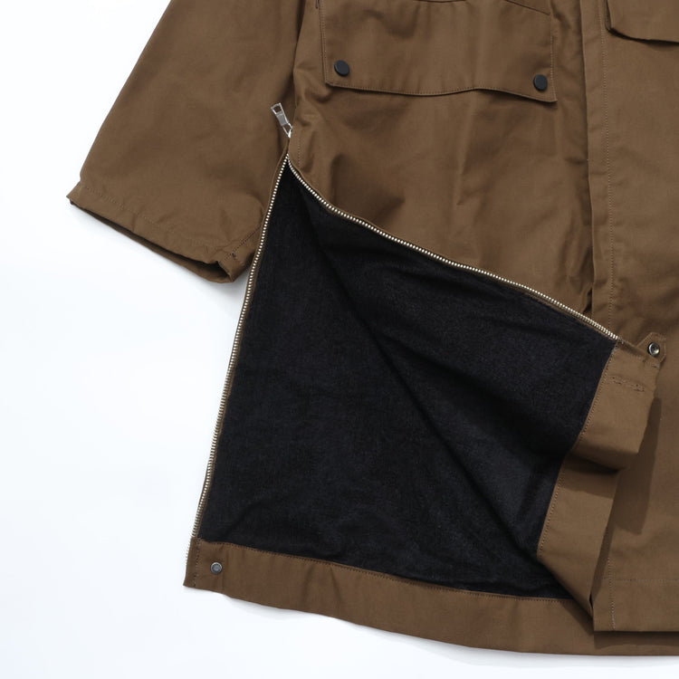 HAVERSACK / オイルクロス ラグランコート BROWN