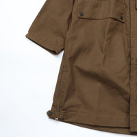 HAVERSACK / Oilcloth Raglan Coat BROWN