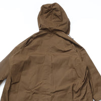 HAVERSACK / Oilcloth Raglan Coat BROWN