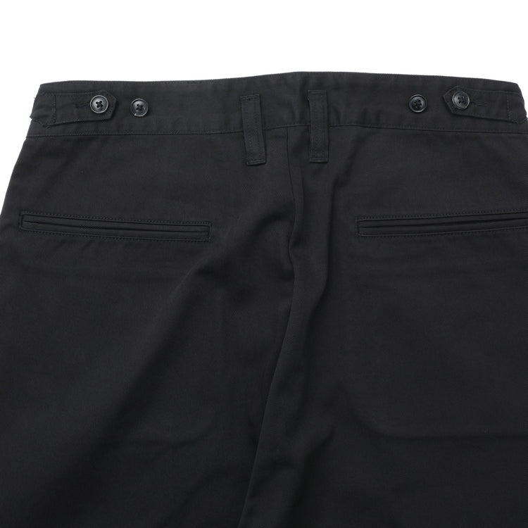 PORTER CLASSIC GENE KELLY CHINOS BLACK