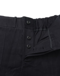 sage NATION  WELT TROUSER BLACK